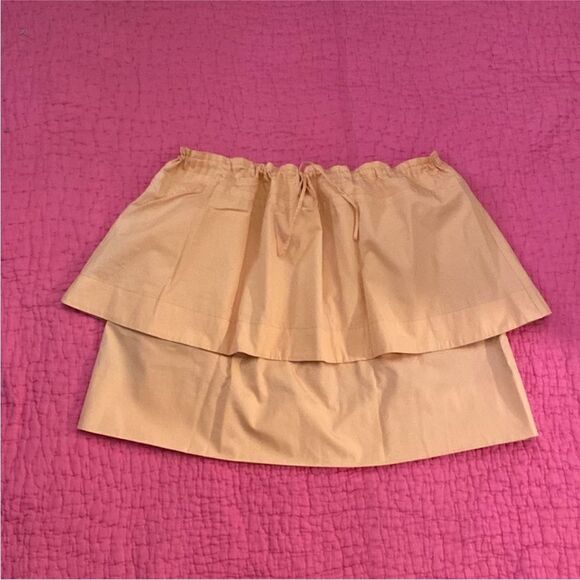 See by Chloe Elegant orange tiered Women's Skirt, US6 - Picture 1 of 6